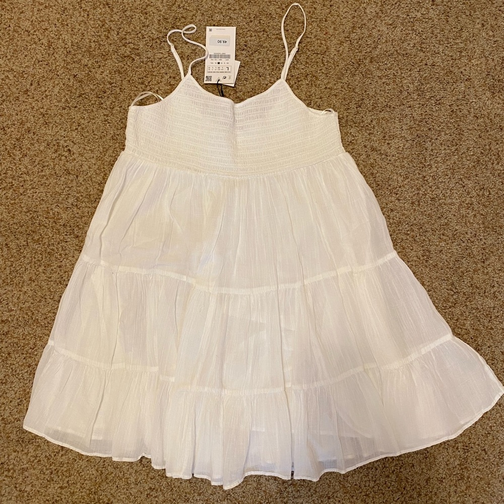 White Zara Dress